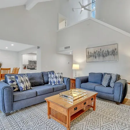 New Listing! Brand New Renovated Golf Course View Steps From Harbourtown Sea Pines Villa